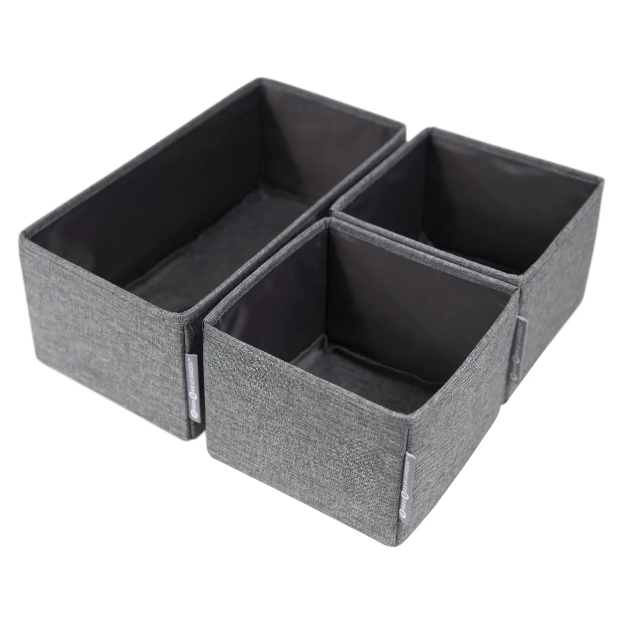 Drawer Organizer 3-Set Grå