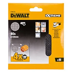 DTM8671 125 mm 40G 5-Pack Till Excenterslip*DeWalt Sale