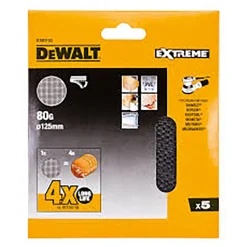 DTM3103 125 mm 80G 5-Pack Till Excenterslip