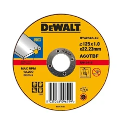 DT42340TZ 125 mm 1,2 mm Inox 10-Pack*DeWalt Discount