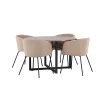 Durango Ø 120 cm med 4 Berit Stolar*Venture Home Sale