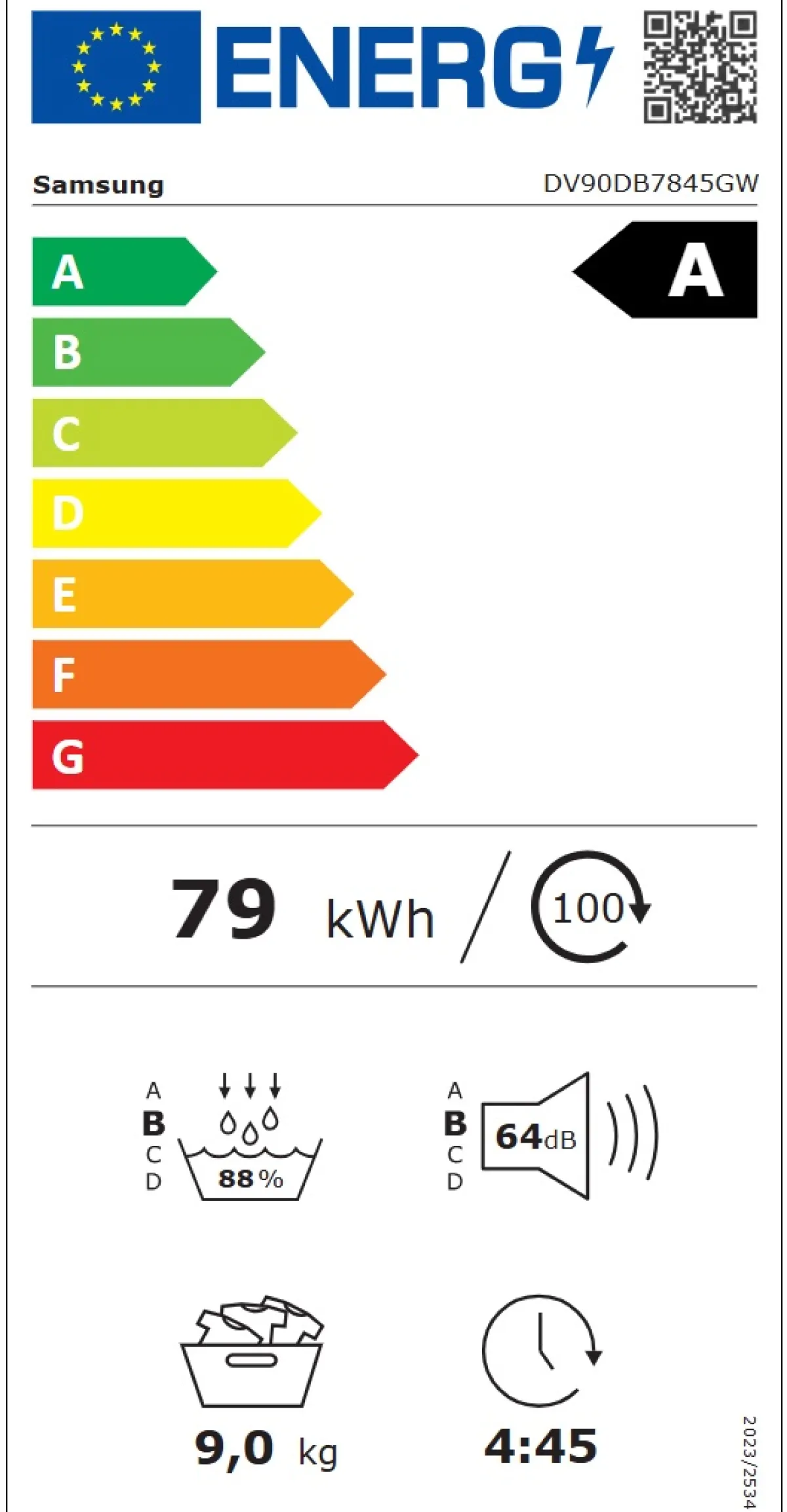 DV90DB7845GWU3*Samsung Sale