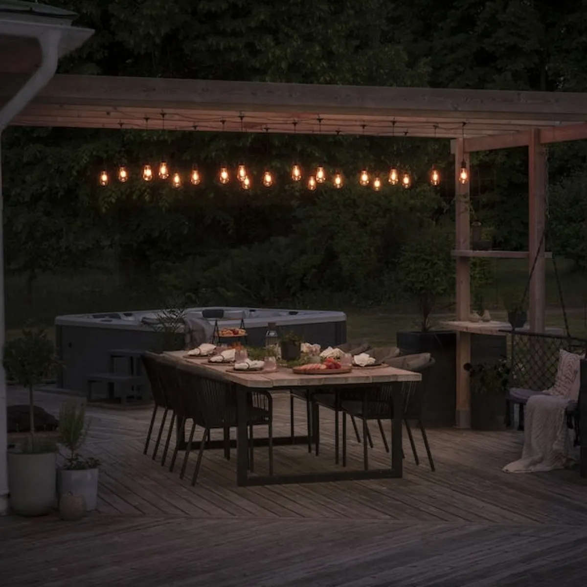 E27 10 Amber LED*Gnosjö Konstsmide