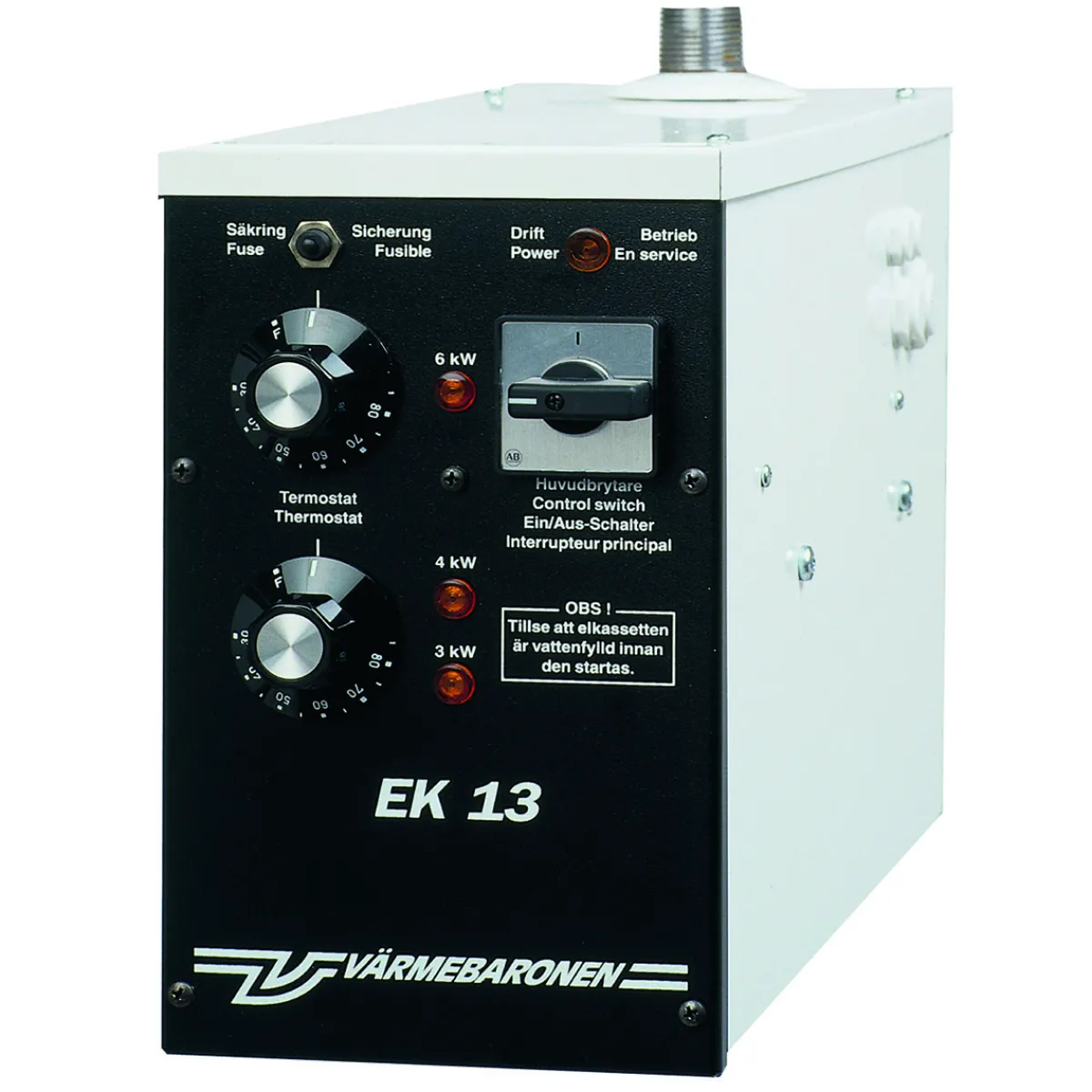 EK13 3 Stegs*Värmebaronen Hot