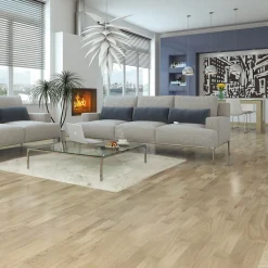 Ek Vit Mattlack 3-Stav*Nordic Floor Sale