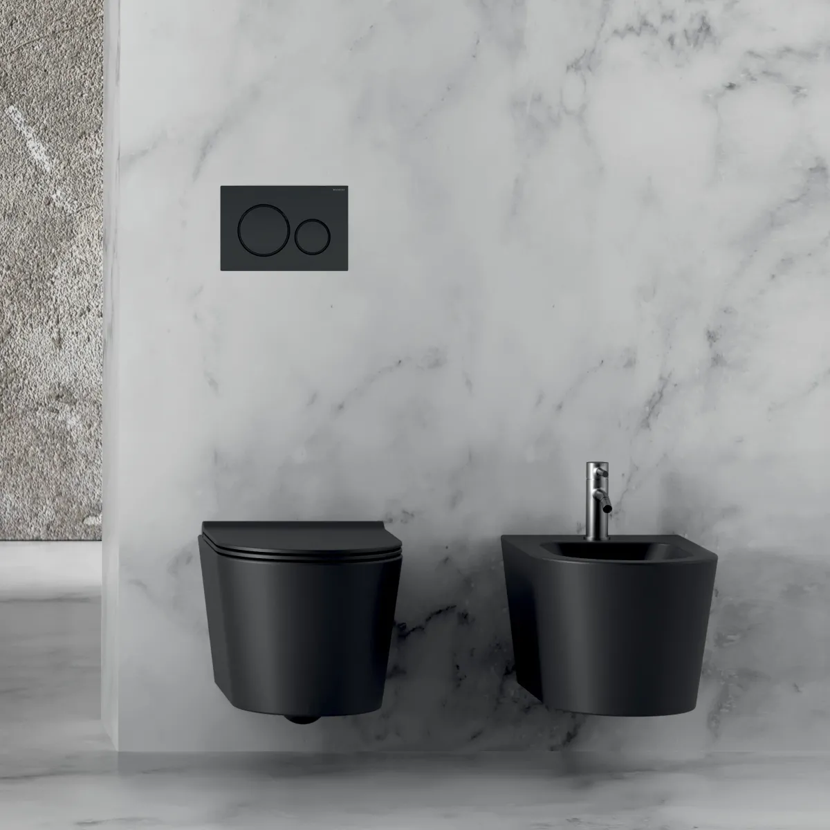 Elba med WC-fixtur och Spolplatta*LH Outlet