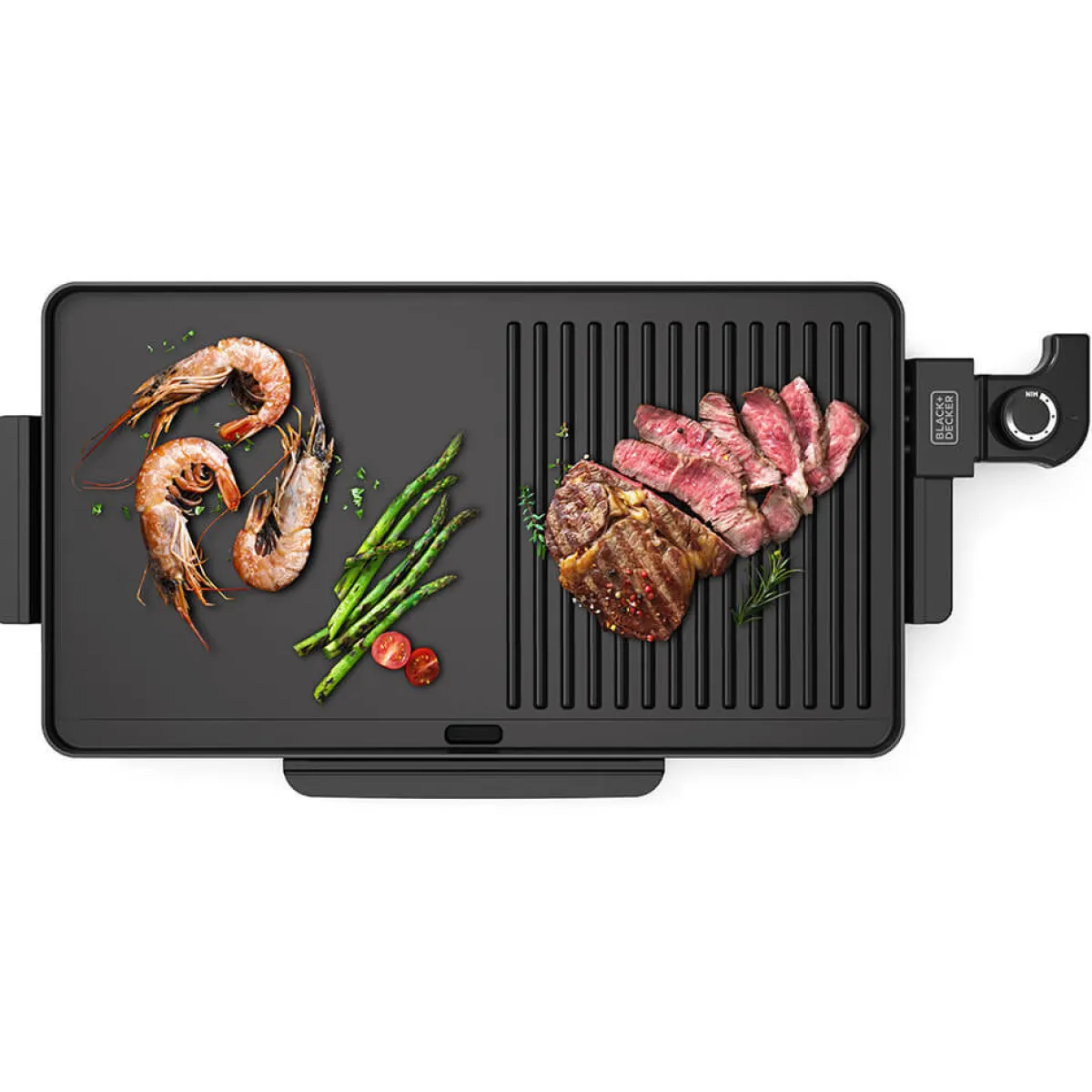 Elgrill 2200W med Non-Stick Beläggning*Black+Decker New