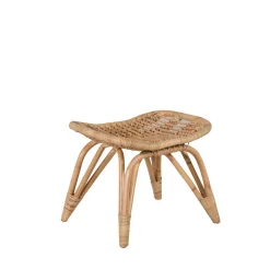 Ella Loungestol i Rotting ink Dyna och Fotpall*Venture Home Outlet