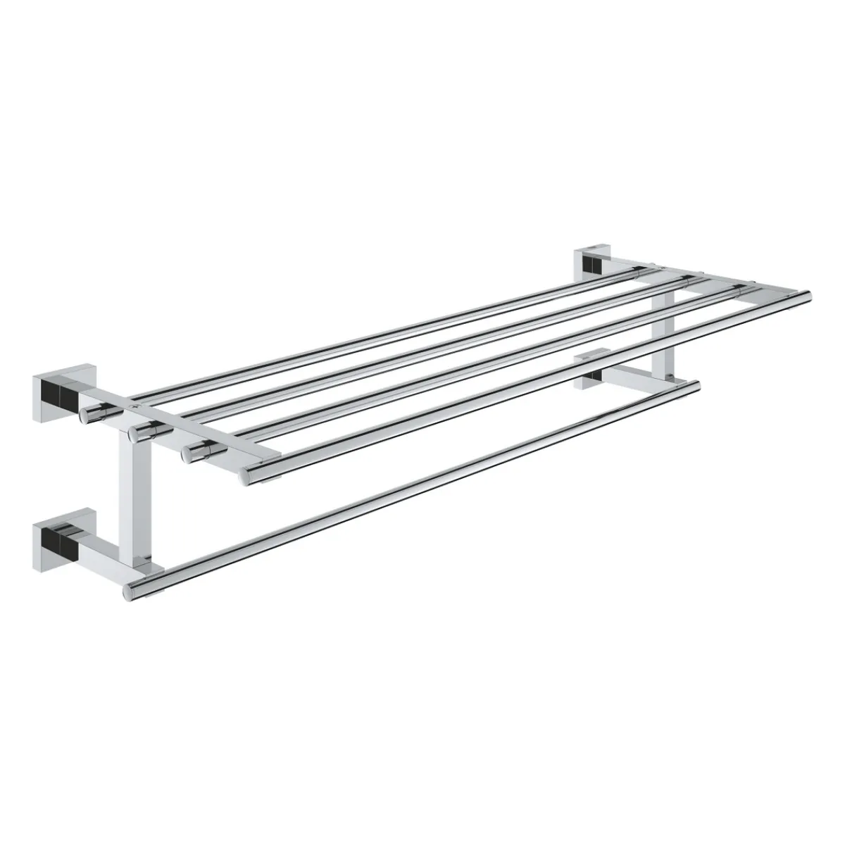 Essentials Cube med hylla*Grohe Hot