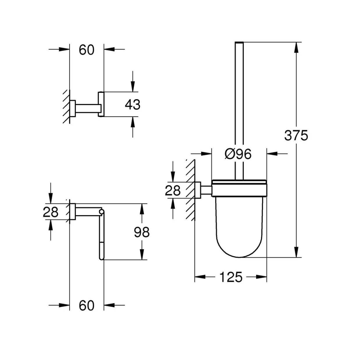 Essentials 3-in-1 40757001*Grohe Discount
