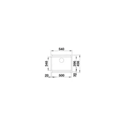 Etagon 500-U Keramik Infino*Blanco