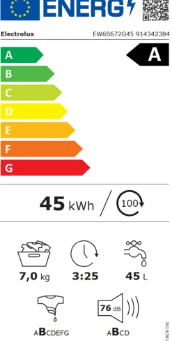 EW6S672G45*Electrolux Outlet