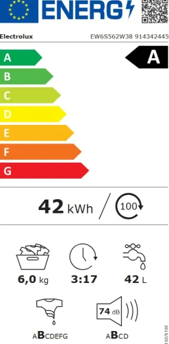 EW6S562W38*Electrolux Hot