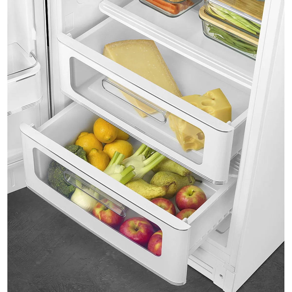 FAB28LWH6 Vit 50's Style*Smeg