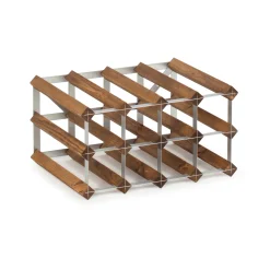 12 Flaskor Påbyggningsbart*Traditional Wine Rack Discount