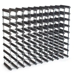 90 Flaskor Påbyggningsbart*Traditional Wine Rack Discount