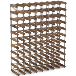90 Flaskor Påbyggningsbart*Traditional Wine Rack Discount