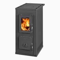 Flensburg III Kökskamin i Gjutjärn & Stål 7kW*Kaminexperten New