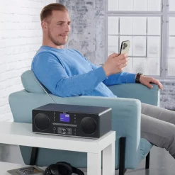 FM/DAB+/CD/BT Internetradio DIR1570CBT*Hama Sale