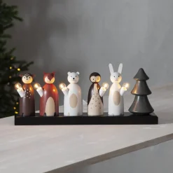 Forest Friends 5-Armad LED Trä*Star Trading Sale