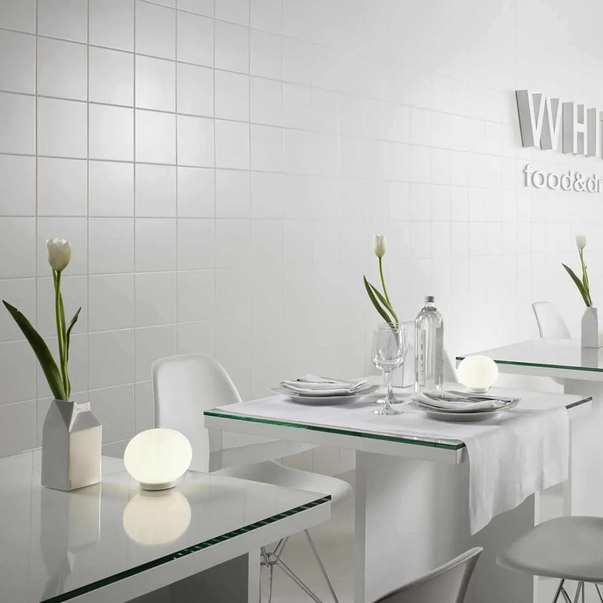 Formhome Vit Matt 15x15 cm