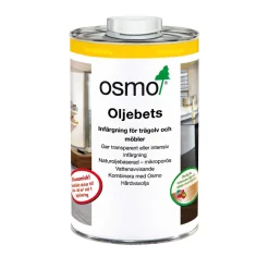 För Infärgning av Trägolv & Möbler, Vit 1L*Osmo Best