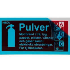 För Pulversläckare BSP-1020*Nexa Online