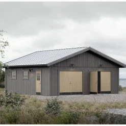 Gavas 65 m² Byggsats i Trä med Sadeltak*Baseco Online