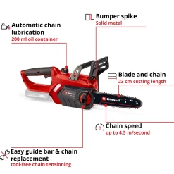 GE-LC 18 Li Solo 250 mm utan Batteri*Einhell New
