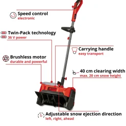 GE-ST 36/40 Li E-Solo 36 Volt Sladdlös exkl. Batteri och Laddare*Einhell Clearance