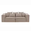 Gillholmen Manchester Brun 3-Sits*Vind Outlet