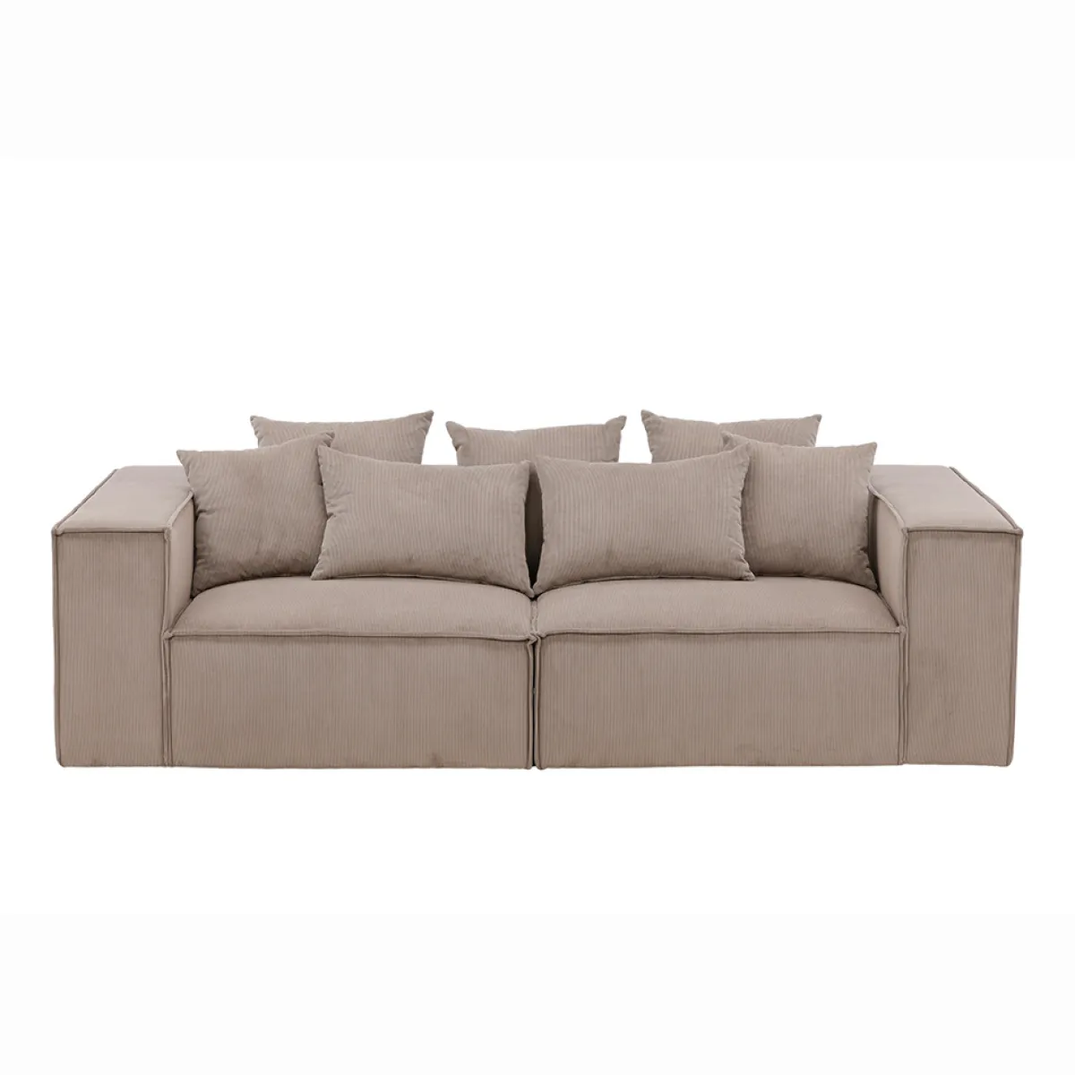 Gillholmen Manchester Brun 3-Sits*Vind Outlet