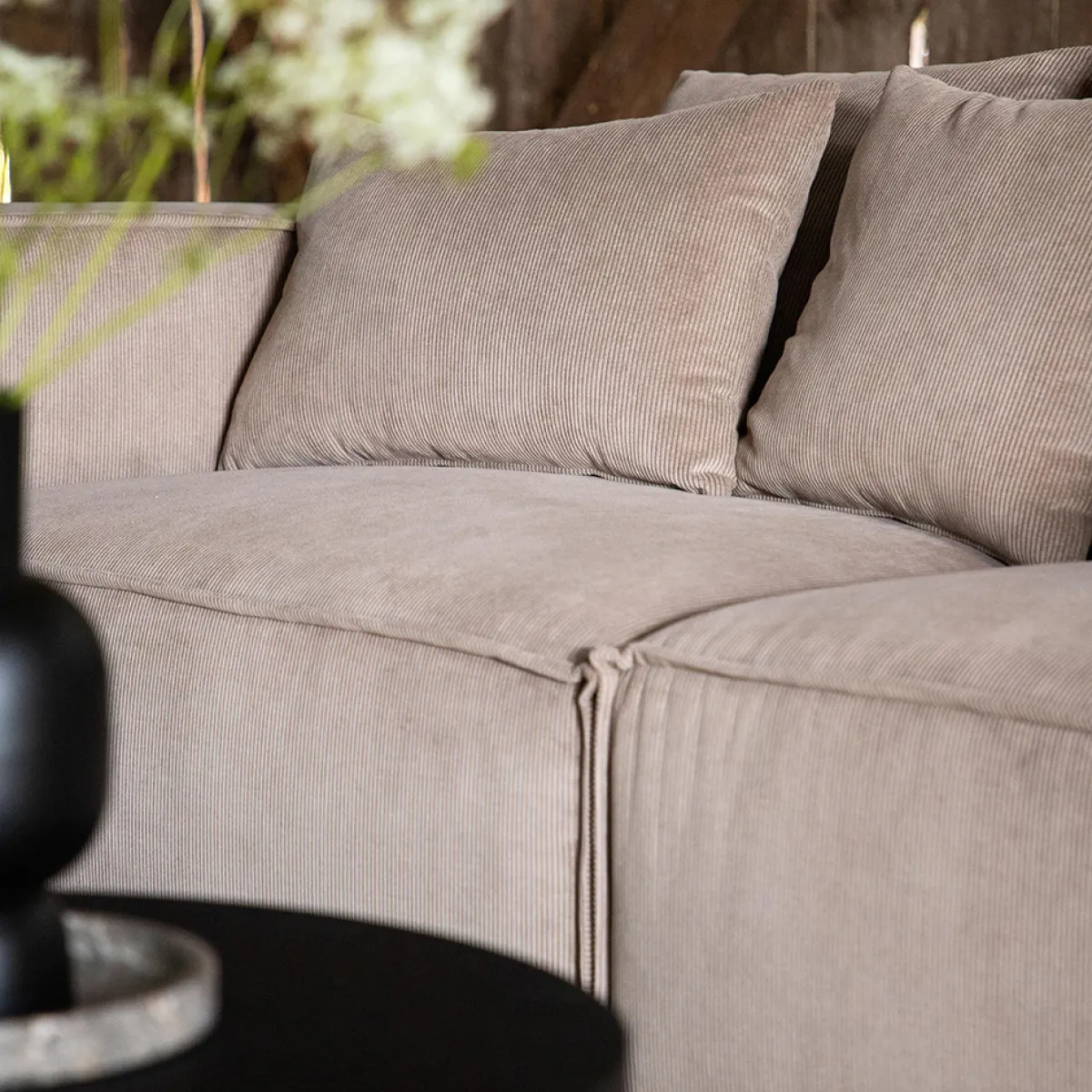 Gillholmen Manchester Brun 3-Sits*Vind Outlet