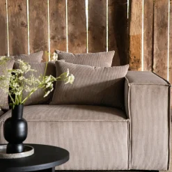 Gillholmen Manchester Brun 3-Sits*Vind Outlet