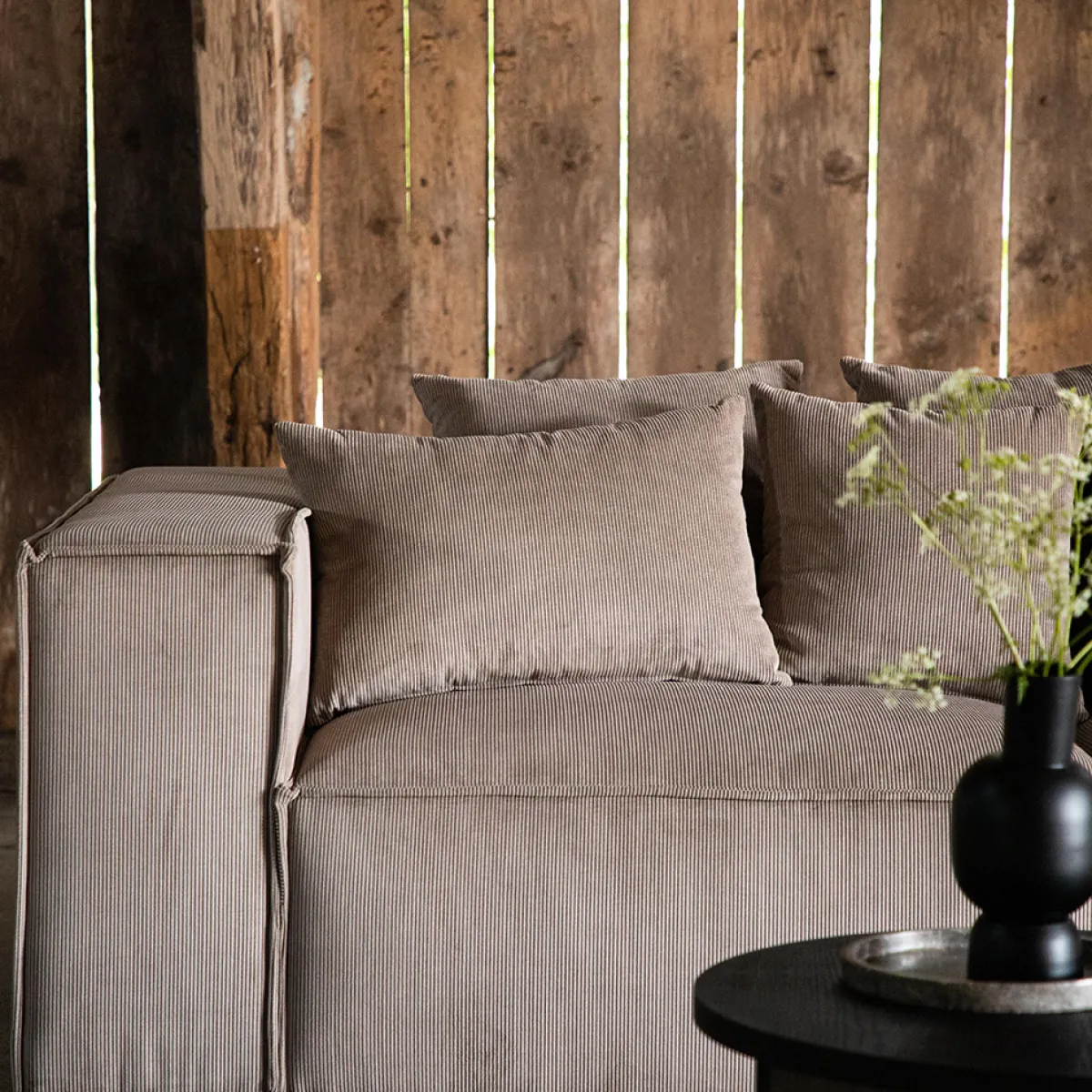 Gillholmen Manchester Brun 3-Sits*Vind Outlet