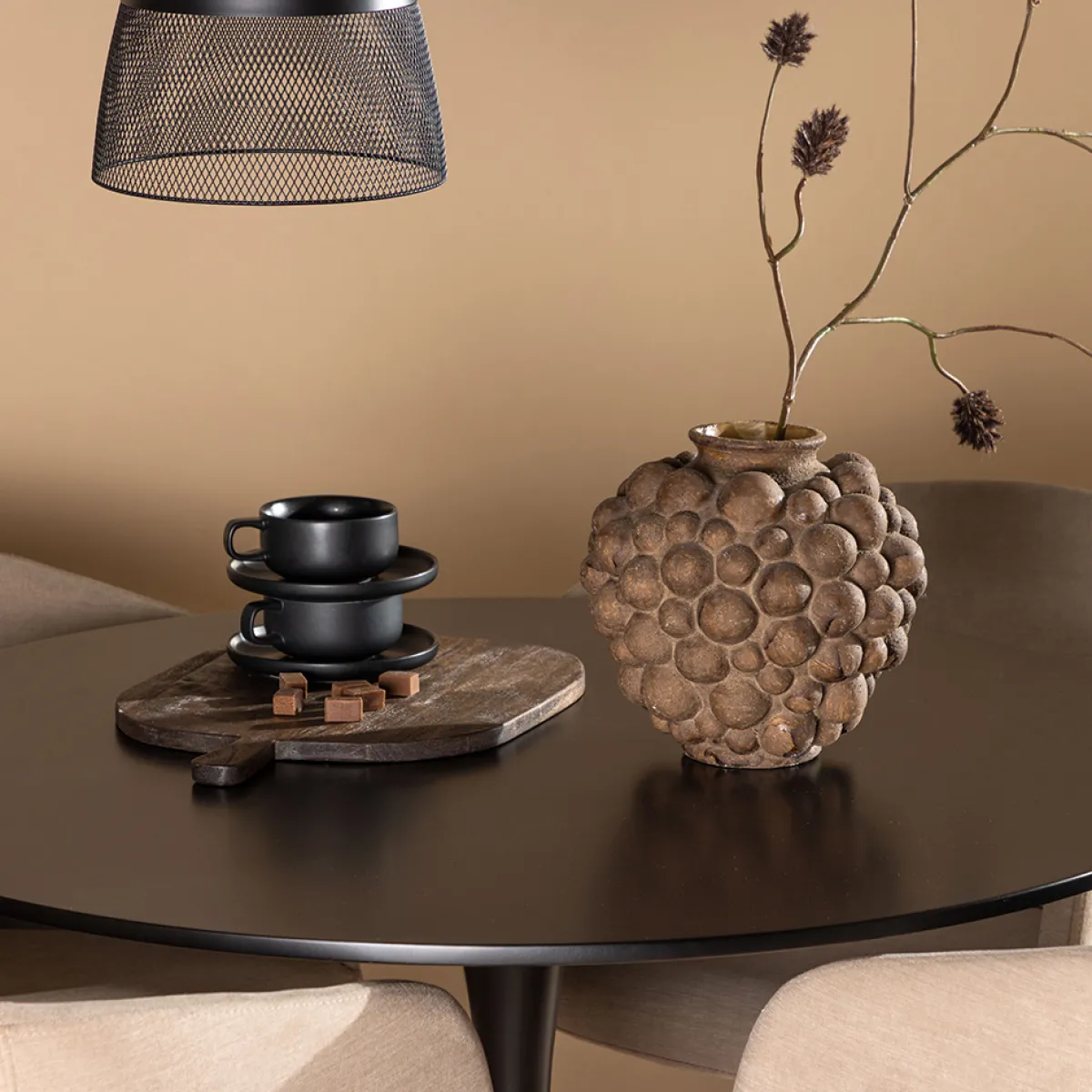Glade Ø 100 cm med 4 Berit Stolar*Venture Home Discount