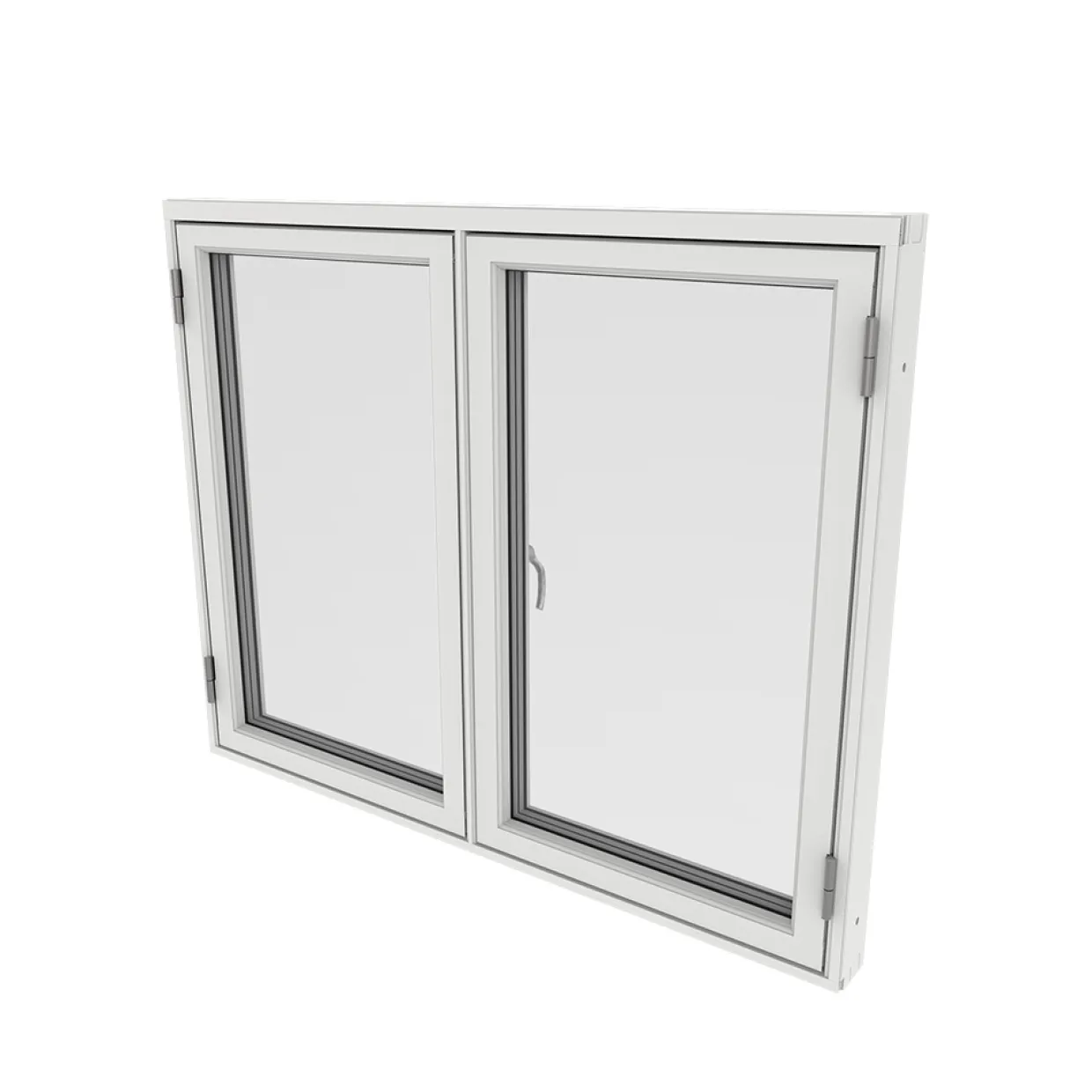 3-Glas Aluminium 2-Luft