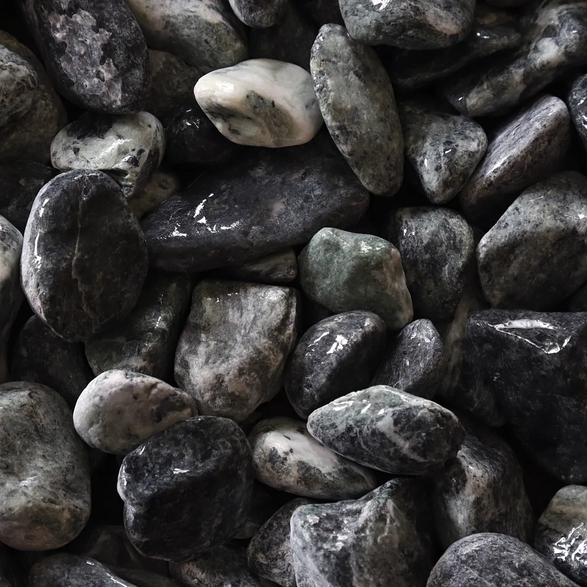 Grön Pebbles 25-40 mm, 1000 kg Säck*Magrab Krossprodukter Hot