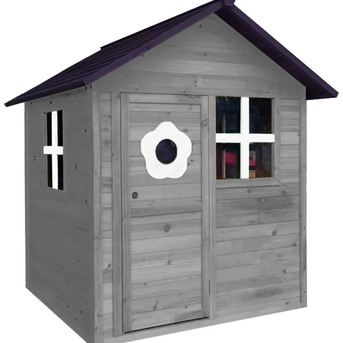 Grå/Svart 158x148x132 Cm*Nordic Play Outlet