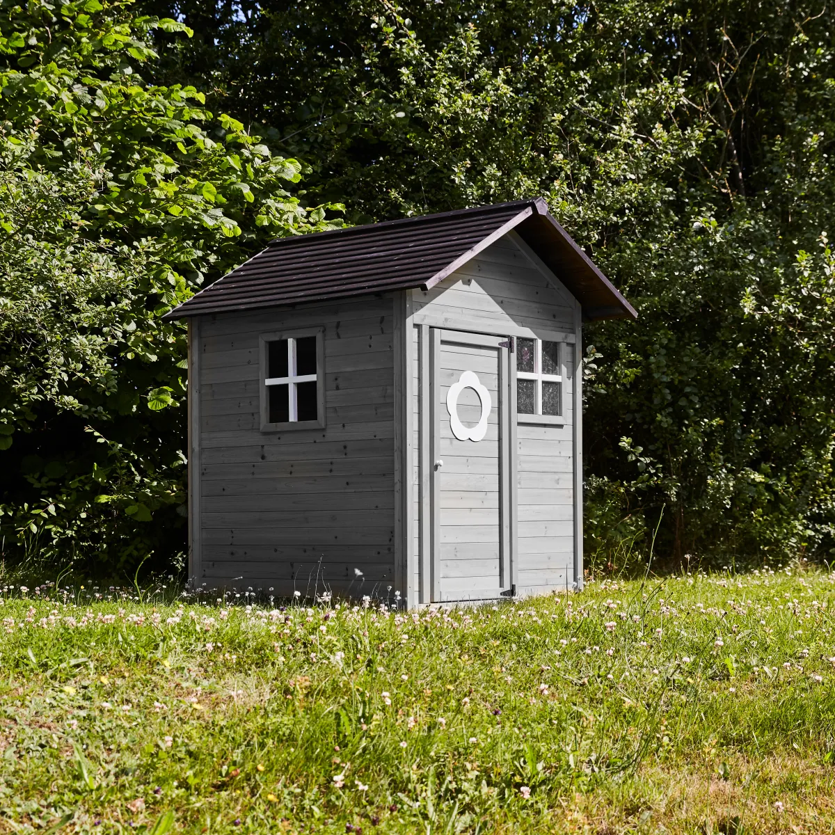 Grå/Svart 158x148x132 Cm*Nordic Play Outlet