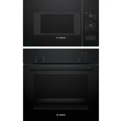 HBF010BA1 + BFL520MB0 Serie 2 & 4 Svart*Bosch