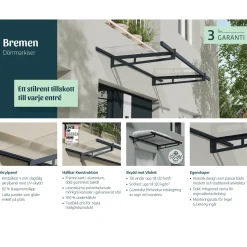 Helsingborg Glas Akrylglas 1500 mm*Canopia by Palram New