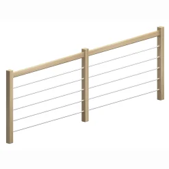 Helsinki Ek och Svart Alu Fyllning 320 cm*Dolle New