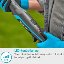 HighCut 360 Batteri P4A Komplett med Batteri och Laddare*Gardena Outlet