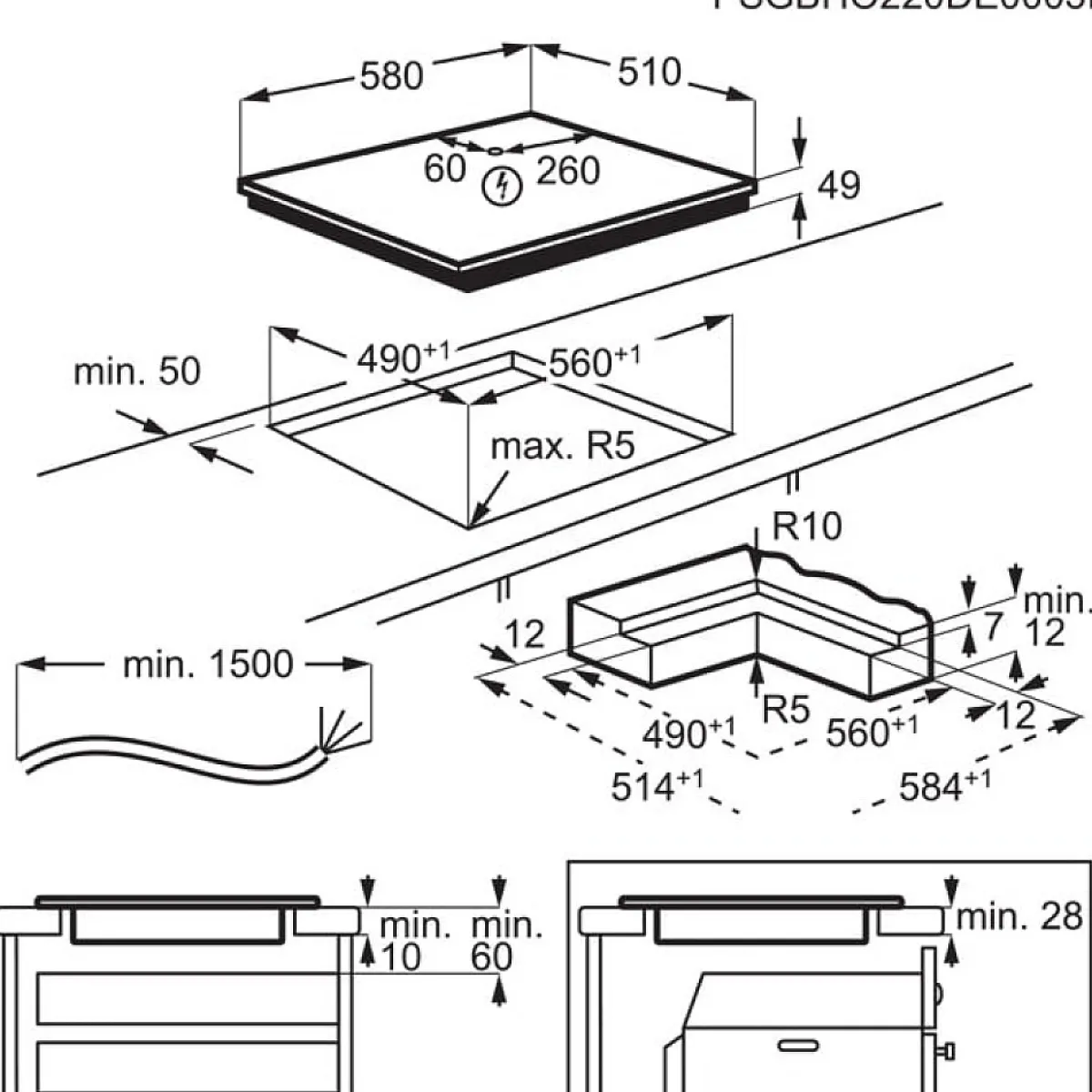 700 HOB660BSC*Electrolux Online