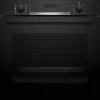 HQA534BB3 Serie 4 Svart med Ångfunktion och Avancerad Varmluftsteknik*Bosch Clearance