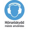 Hörselskydd 210x297 mm Plast*Systemtext Hot