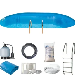 Inground Pool Oval*Swim & Fun Hot