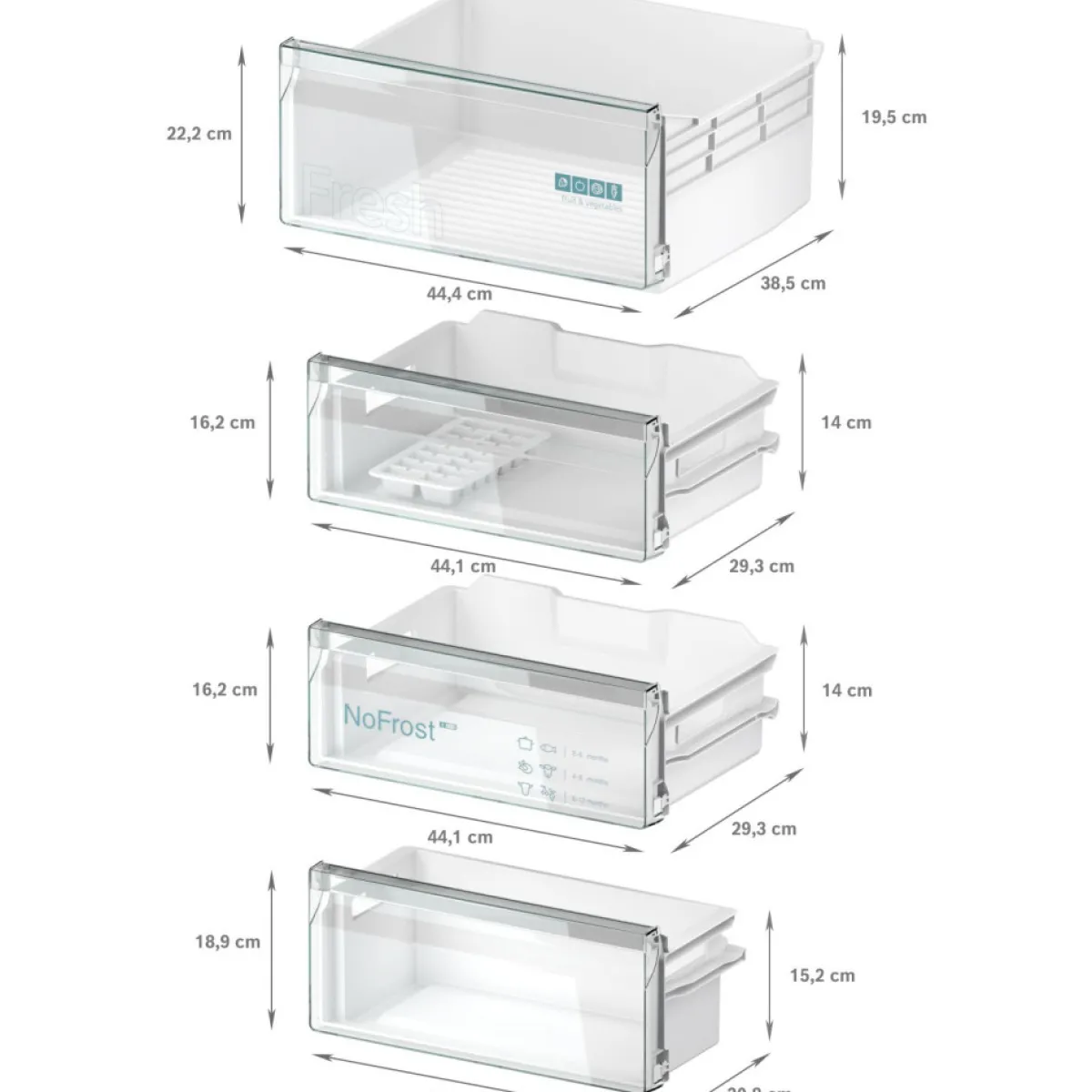 iQ100 KI96NNSE0 med Automatisk Avfrostning*Siemens Sale