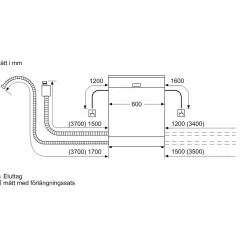 iQ500 SN45ZS08CE Rostfri med Smart Uppkoppling*Siemens Sale